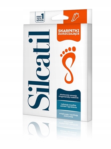 

Silcatil Skarpetki złuszczające, 1 para