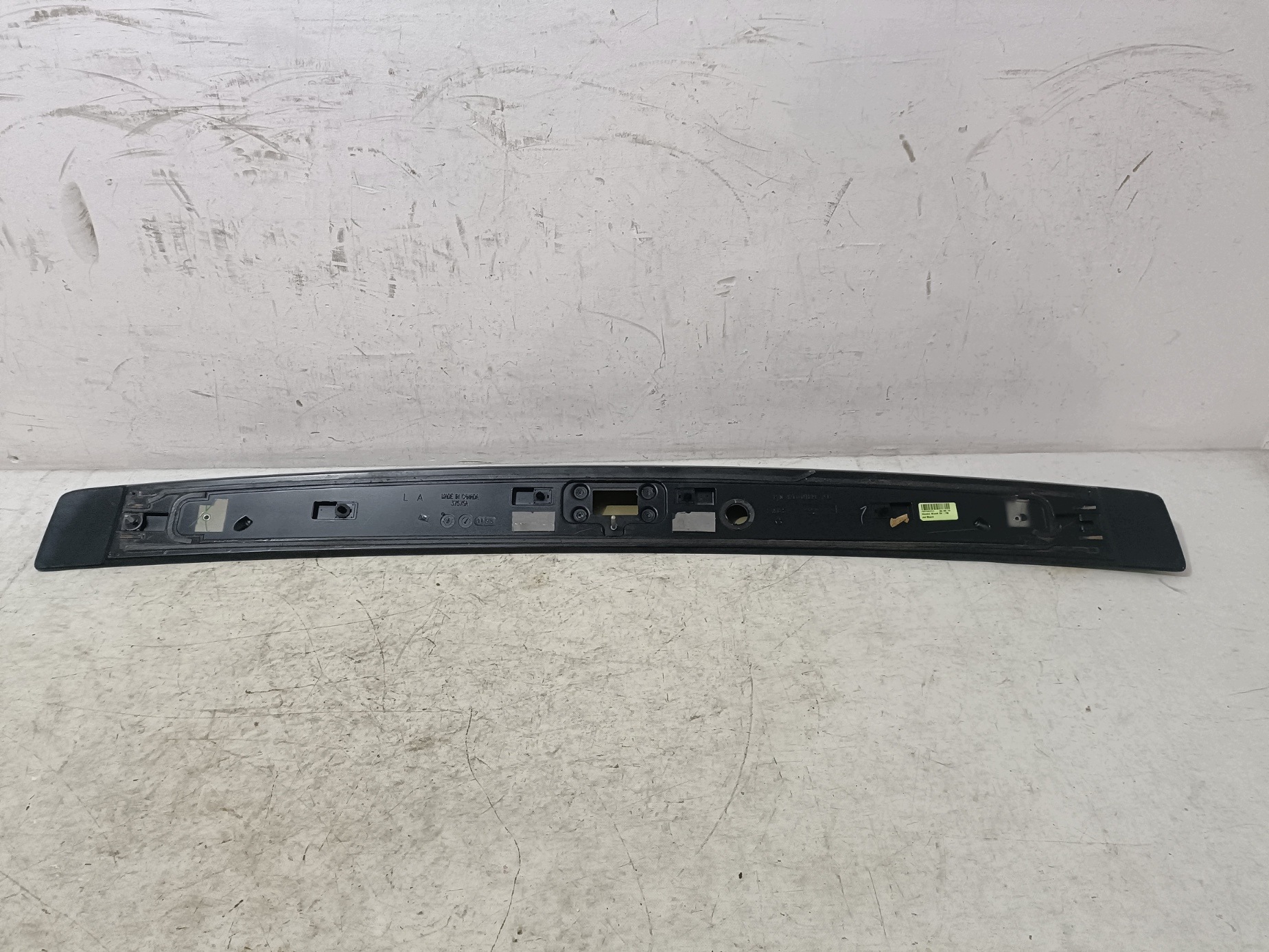 DODGE CHALLENGER 2019- SPOILER LOTKA bonnet rear part below KAMERE