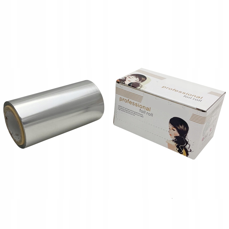 FOLIA ALUMINIOWA FRYZJERSKA MOCNA GRUBA DO PASEMEK BALEJAŻU 30M