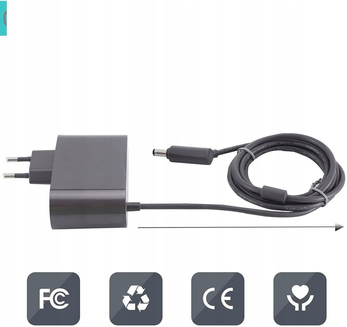 Zasilacz ładowarka odkurzacza DO Dyson V6 V7 V8 Czas pracy bezprzewodowej 0 min