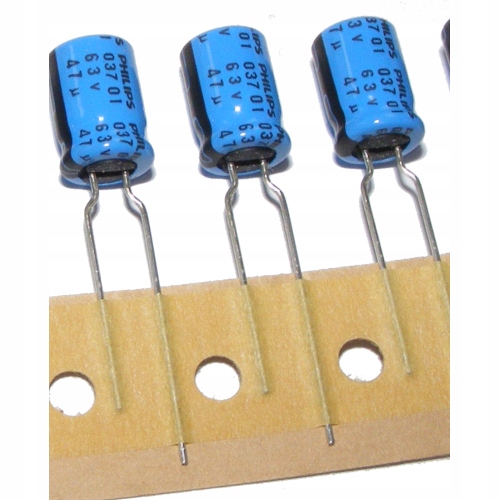 

Kondensator elektrolit 47uF 63V 8x11,5 20% x10
