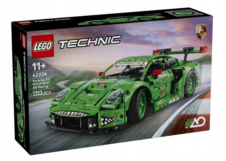 Lego 42224 Technic Auto Porsche 911 GT3 R Rexy Ao Racing