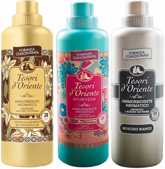 Levně Tesori d'Oriente Sada 3 italských avivážních přípravků 760 ml Vam