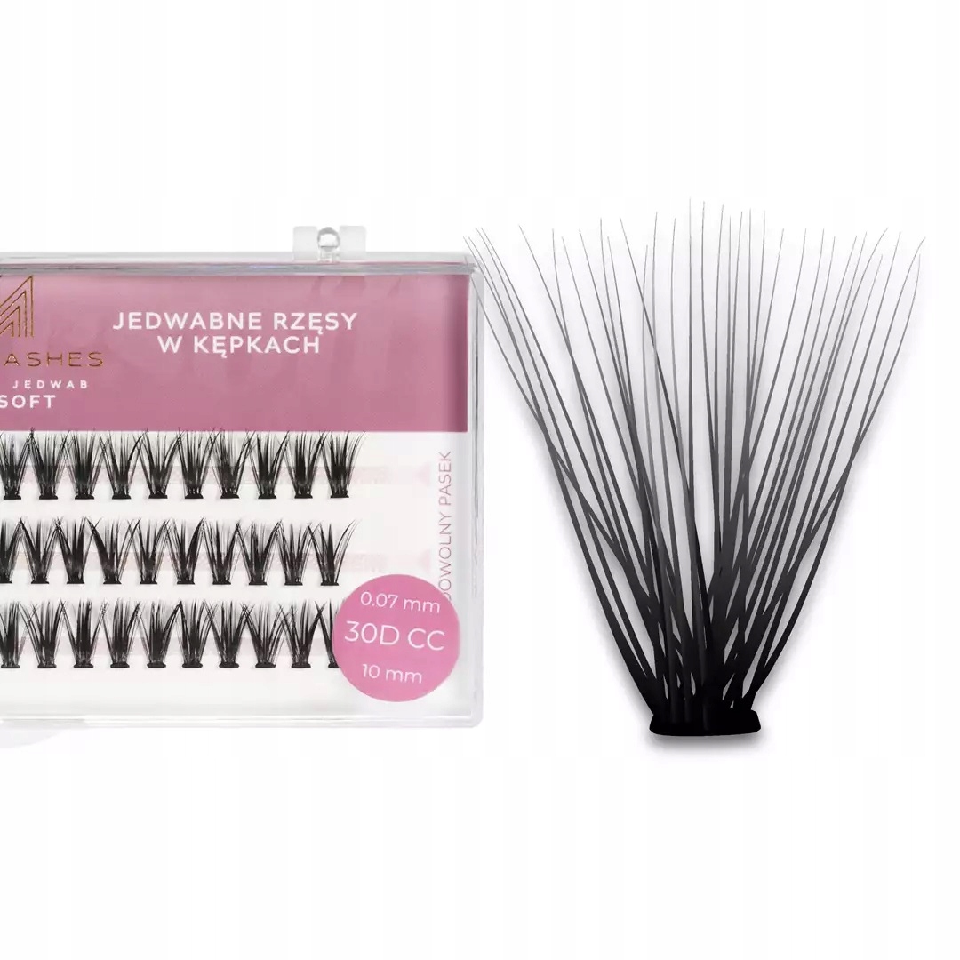 30D SUPERSOFT | Rzęsy kępki - ManyLashes C 16mm
