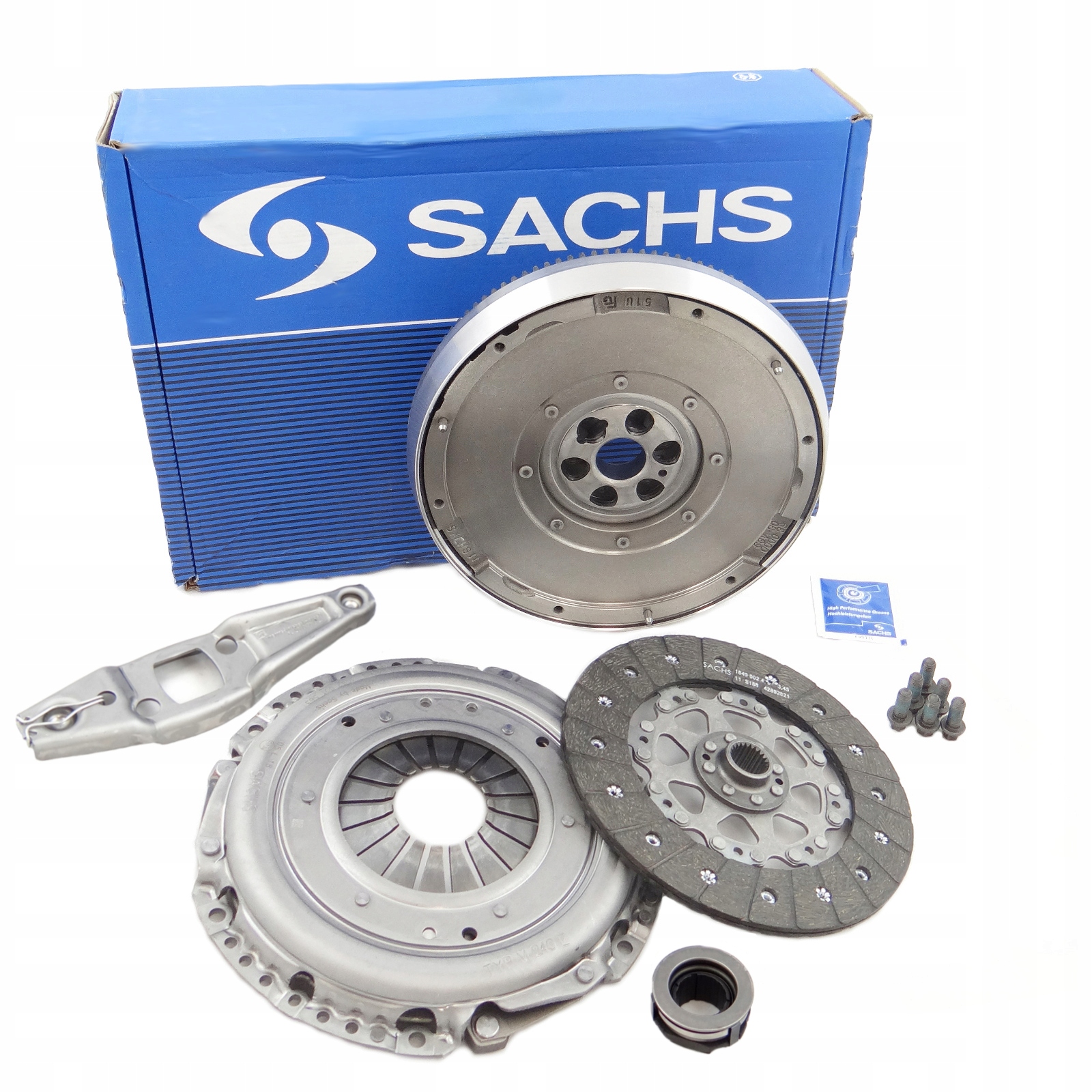 ОРИГІНАЛЬНІ МУФТА + ДВУМАССА SACHS 2290601130