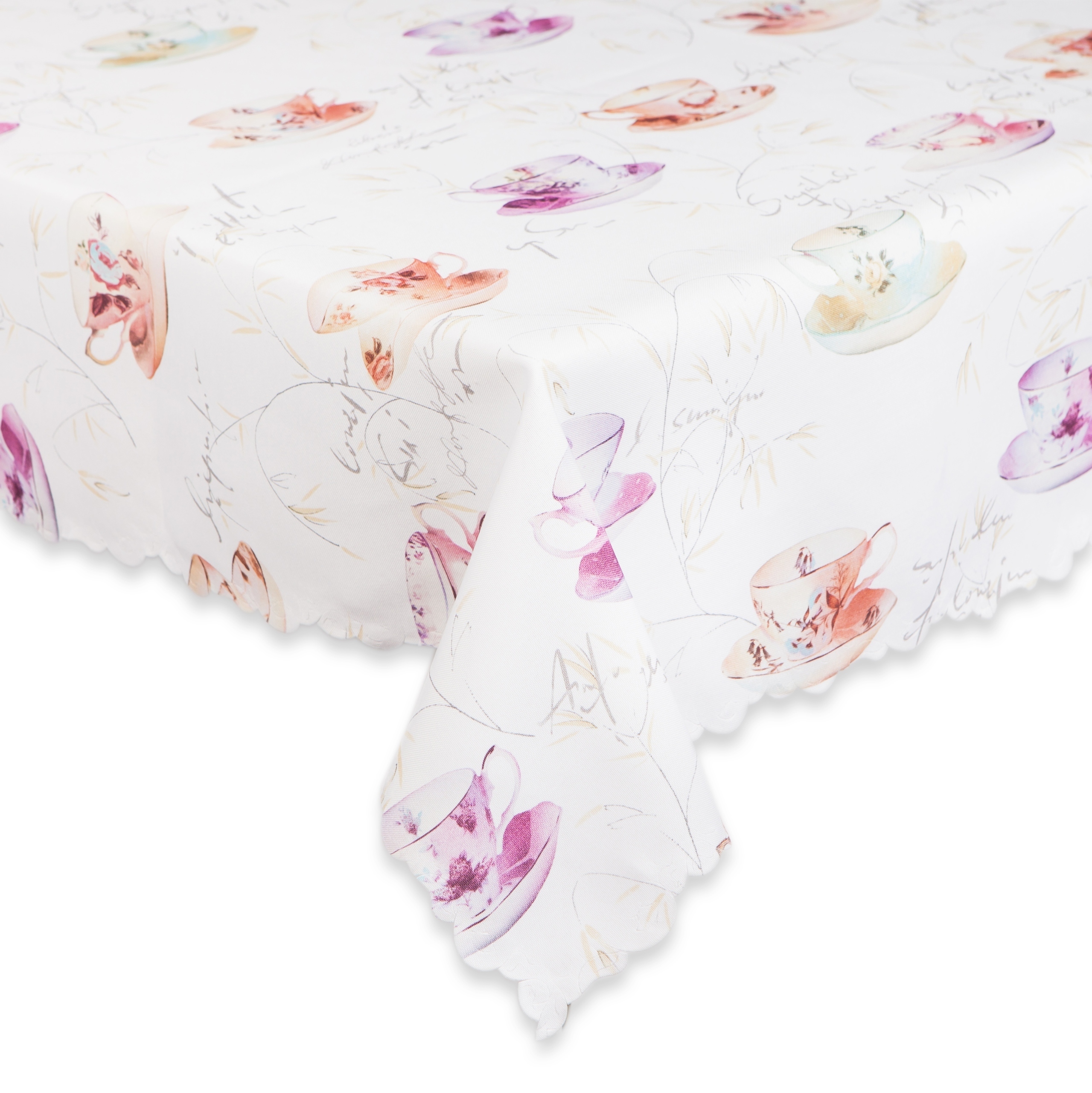 

Obrus Plamoodporny Owalny Filiżanki 130x350 owal