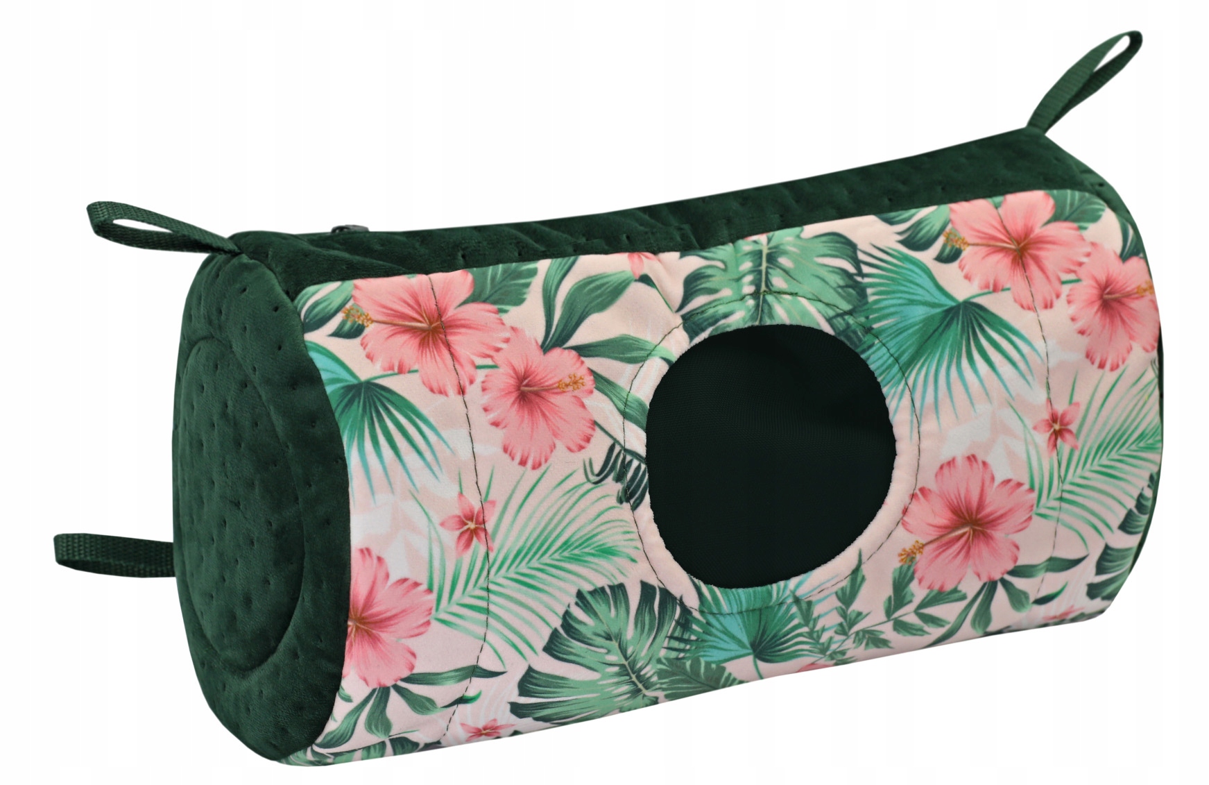 Levně Pašík Tuba Na Seno Jeden Otvor Pro Králíka Prasátka Ibiškový Květ