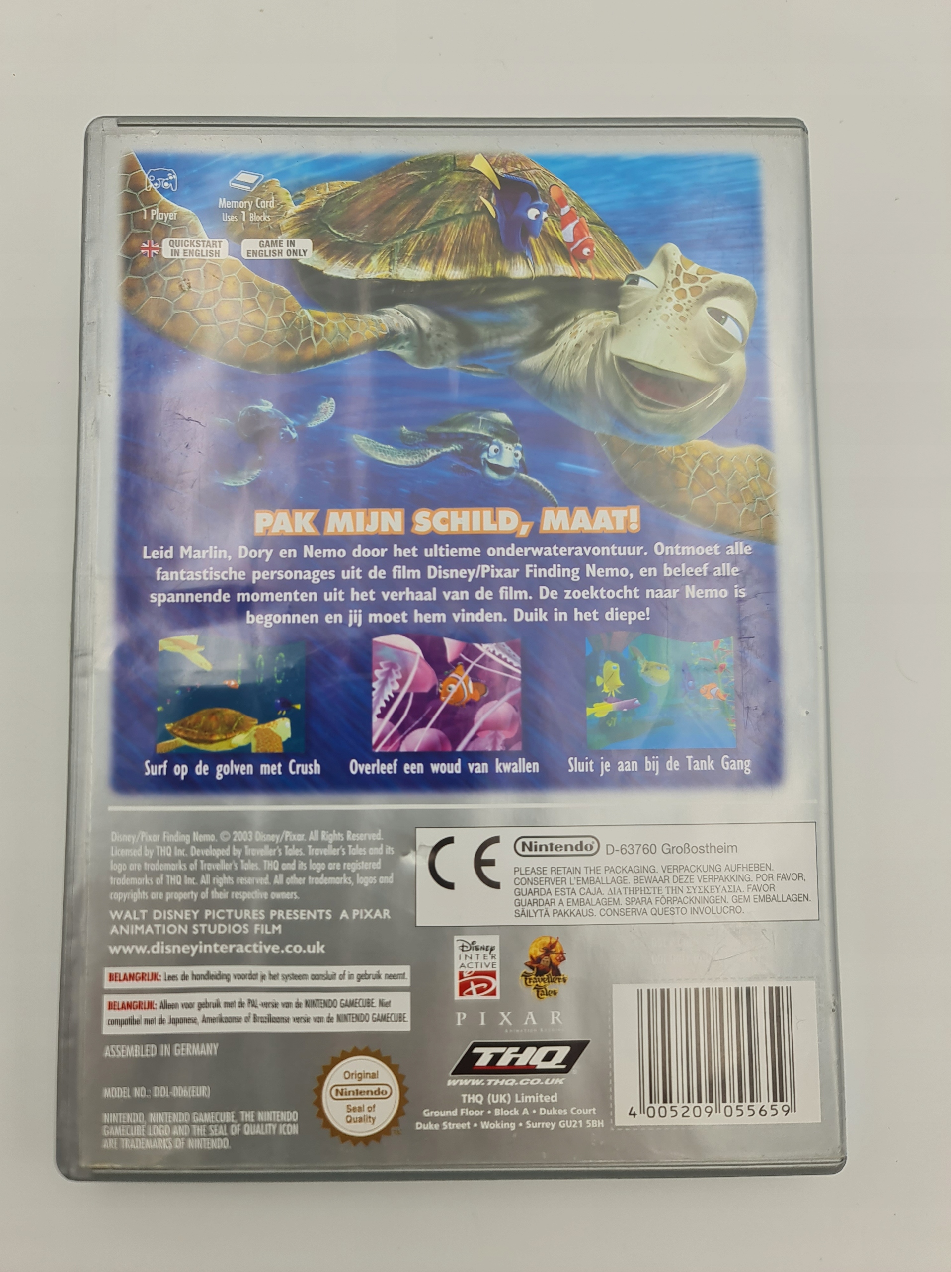 NINTENDO GAMECUBE FINDING NEMO Producent Nintendo