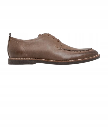 Gino Rossi Pánské Kožené Polobotky Hnědé 40 Stg