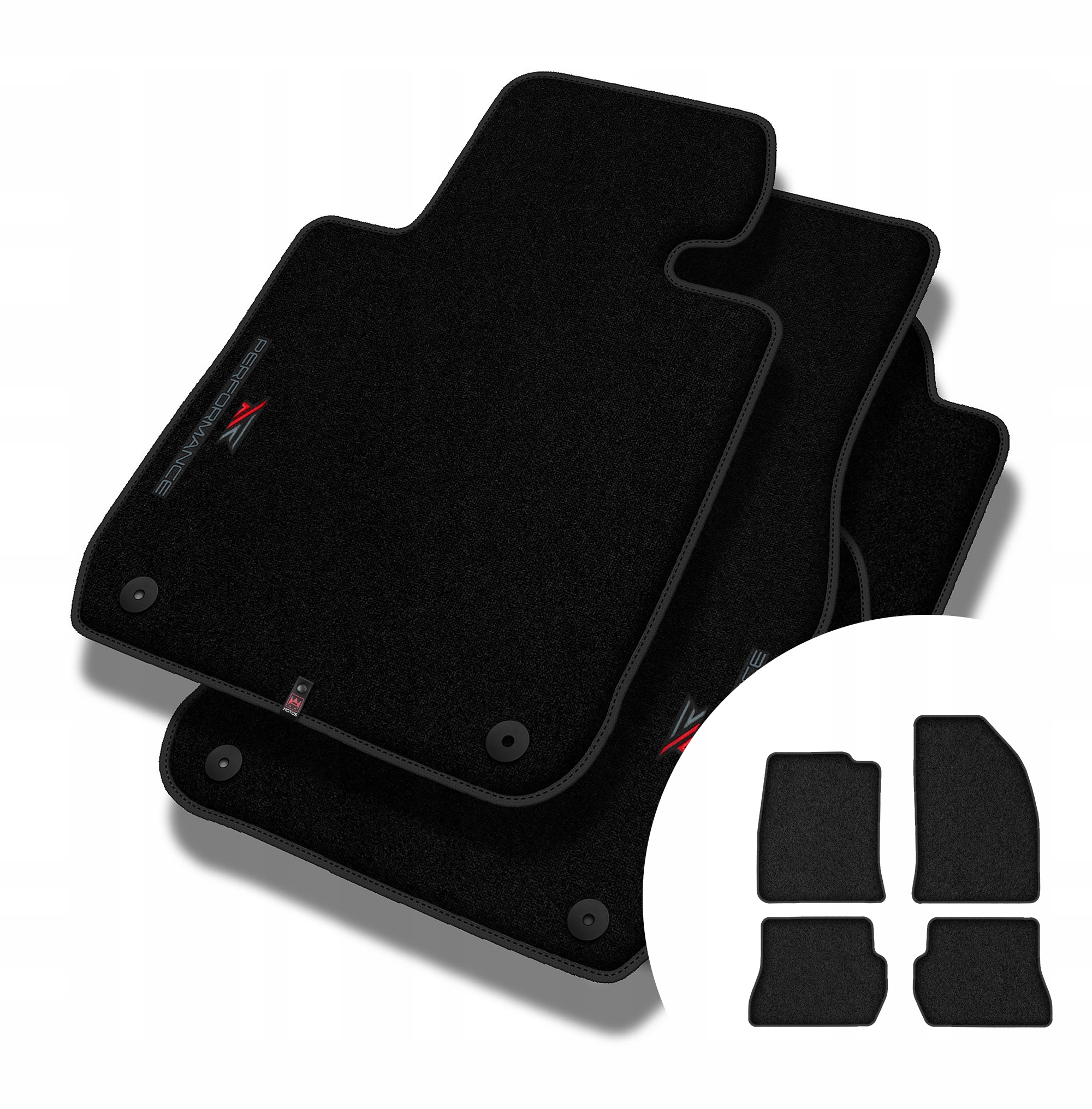 Velúrové koberčeky Performance Premium pre Ford Fiesta V 2002-2005