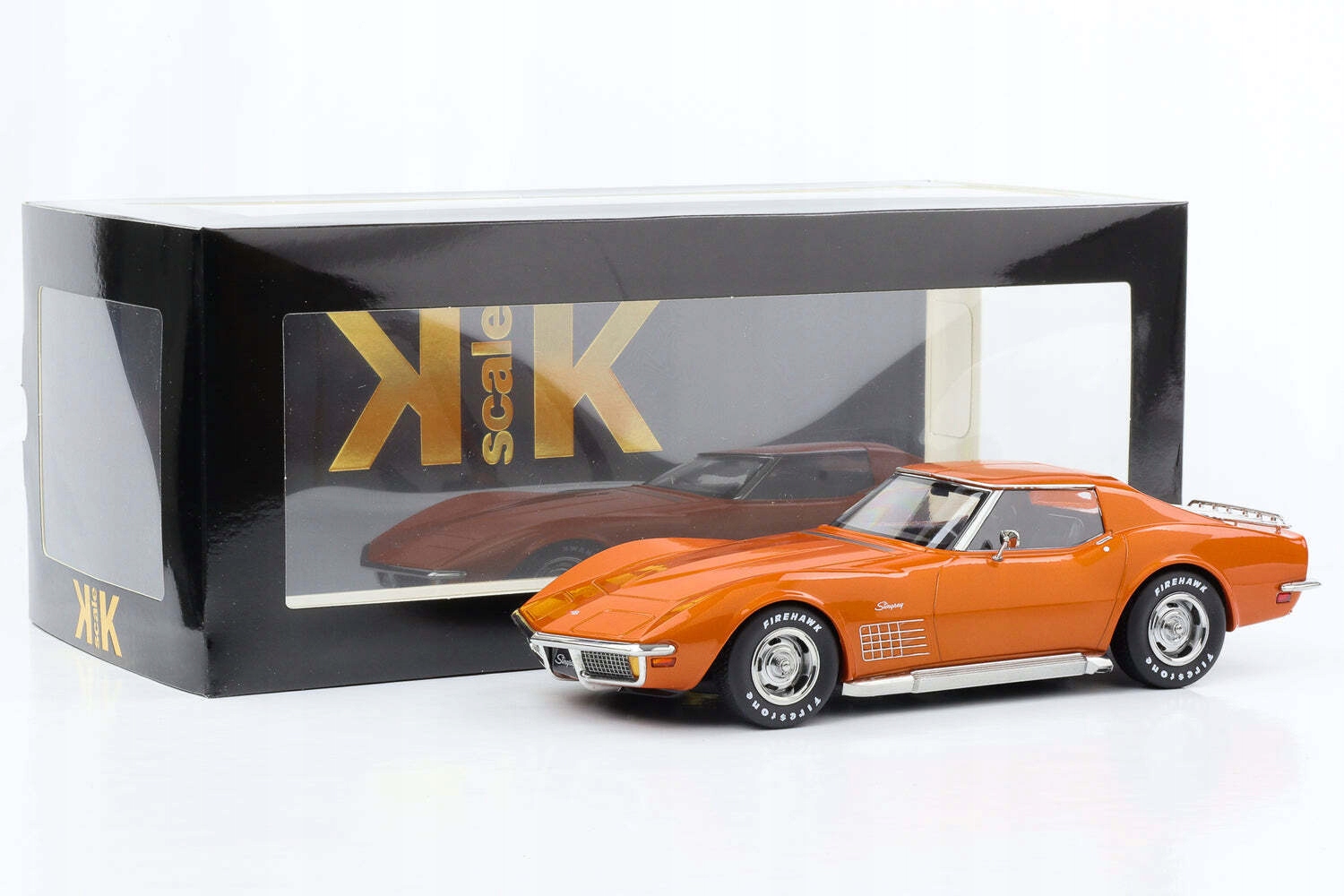 1/18ミニカー　CHEVROLET CORVETTE C3 CHEVROLET CORVETTE C3 Removable 1972 1/18 KK-Scale • Opinie