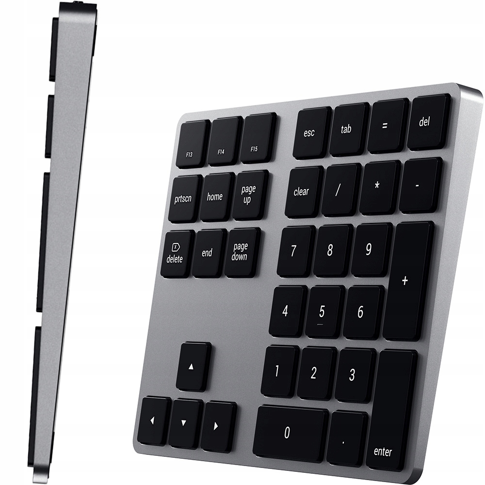 Bezdrátová nůžková klávesnice Satechi, numerická Bluetooth pro PC/Mac