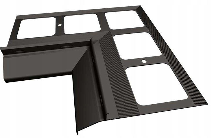 Narożnik wewnętrzny 90 stopni do systemu Renoplast K20 Grafit