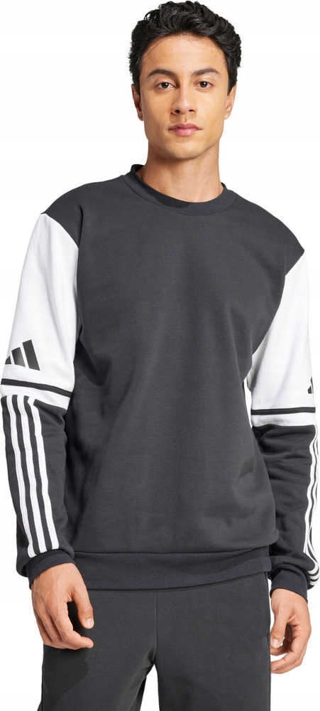 Pánská Mikina Adidas Squadra 25 Sweat Crew Černá JE2780 r XL