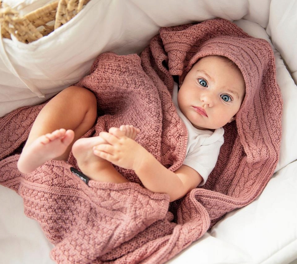 LULLALOVE KOCYK MERINO PREMIUM CIASTECZKO PIWONIA Kod producenta 5904121604299