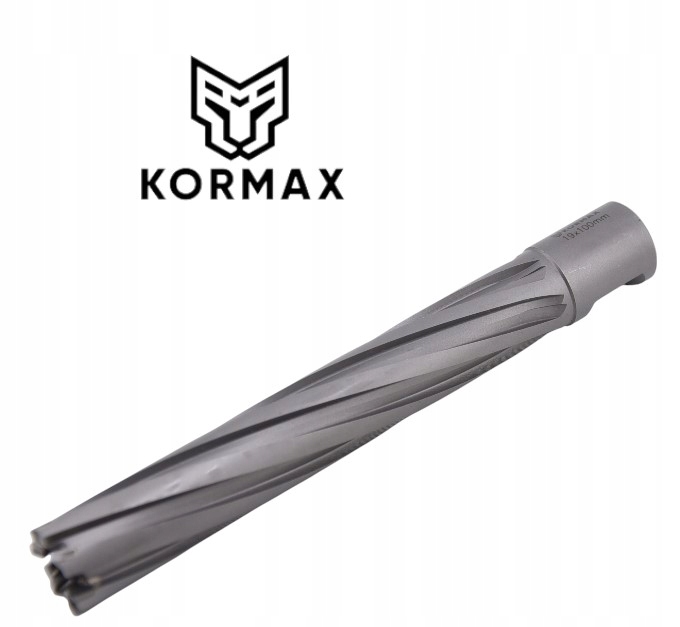 Frez trepanacyjny węglikiem 21 x 100mm wiertło rurowe 21x100 Weldon Kormax