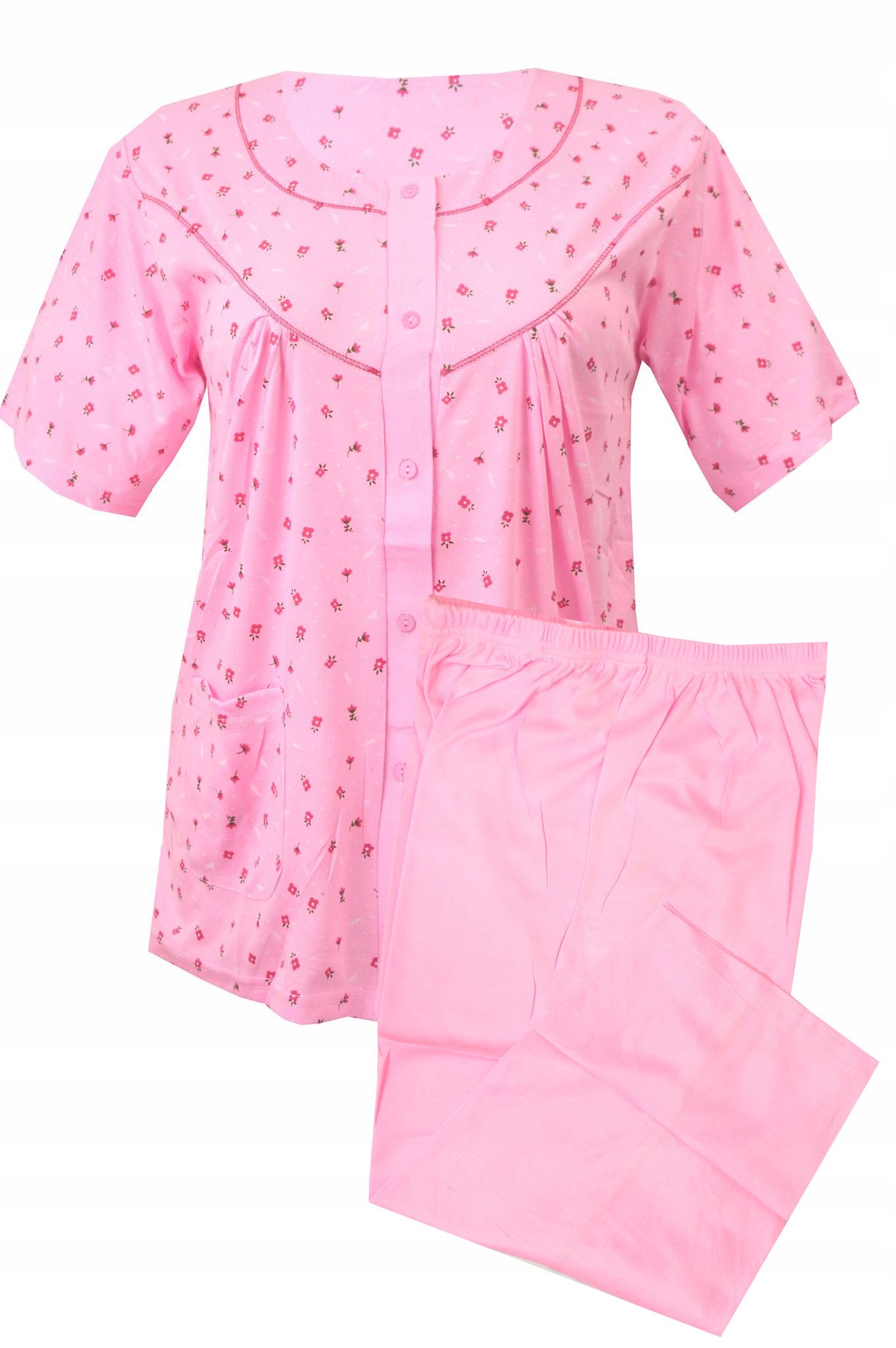 

B3086 Piżama damska rozpinana duży rozmiar 3XL/4XL