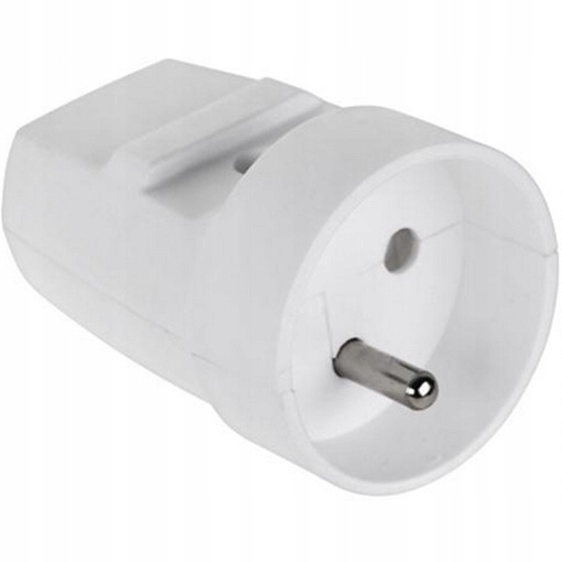 

Gniazdo do przedłużacza gniazdko pojedyncze uziem.