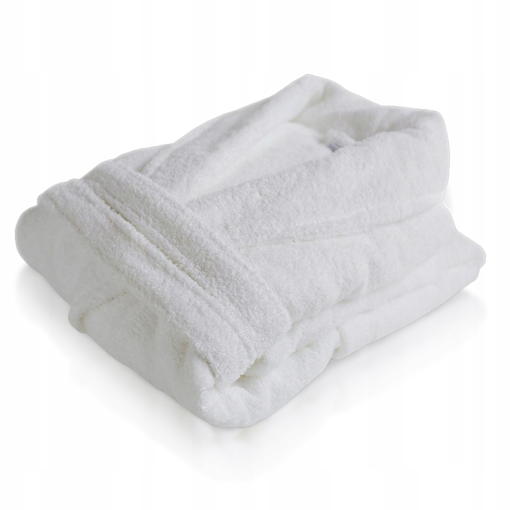 SZLAFROK HOTELOWY DAMSKI MĘSKI SPA BIAŁY WYSOKA JAKOŚĆ 100% BAWEŁNA XL Marka Inna marka