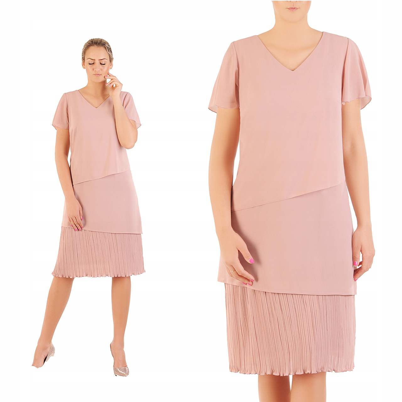 

Sukienka Amanda 48 wesele komunia wizytowa komunie