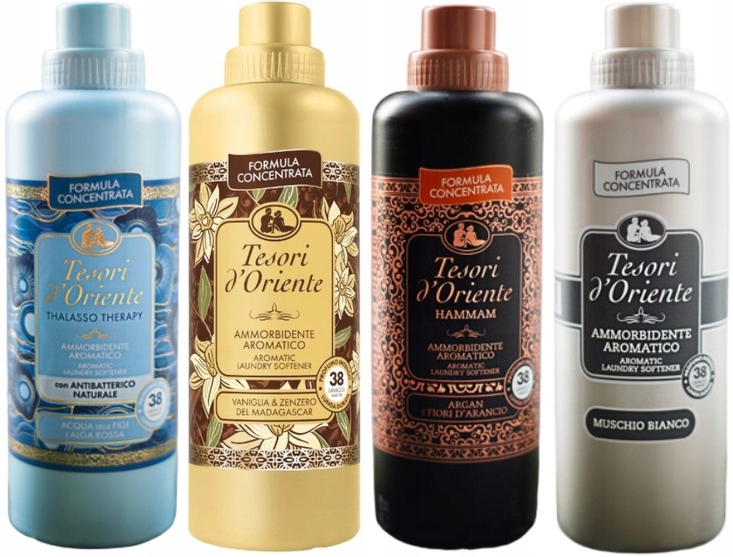 Levně Tesori d'Oriente Sada 4 krásných aviváží 760 ml Tvhm