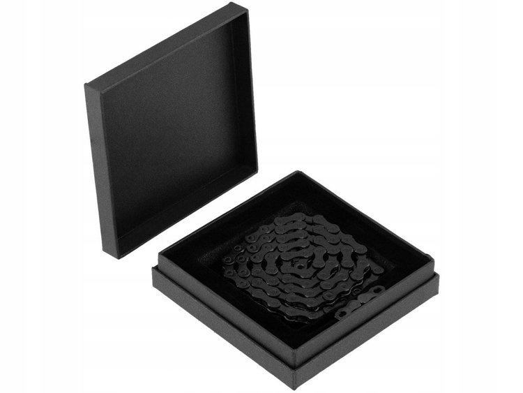 Łańcuch KMC DLC ACE X11 11 RZĘD. CZARNY + SPINKA BOX Marka KMC