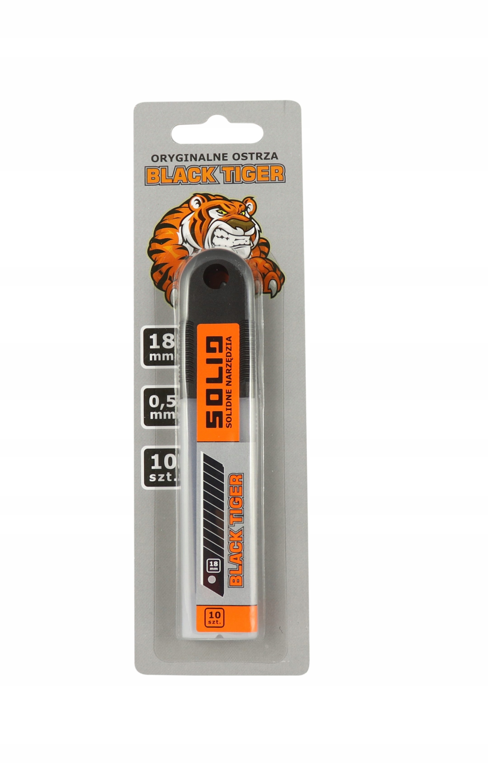 

Solid Ostrza 18mm Black Tiger