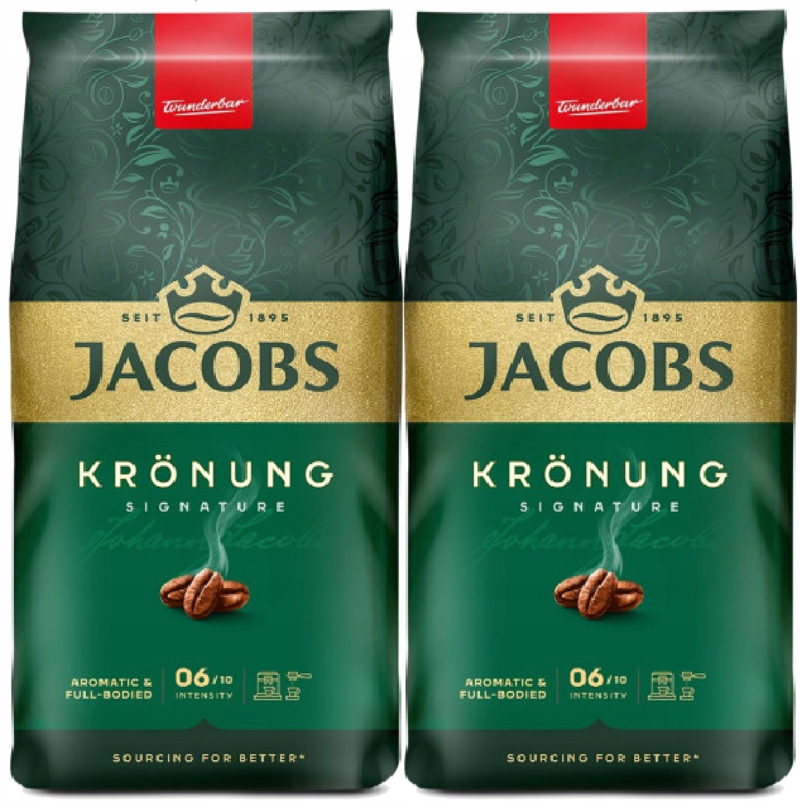 Levně Káva zrnková Jacobs Kronung 2x1 kg