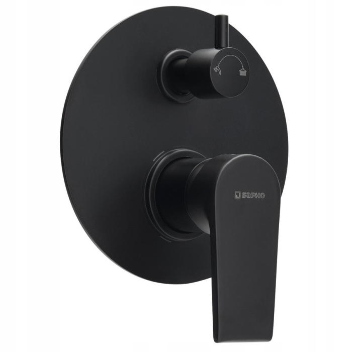 Sapho Kai podomietková sprchová batéria čierna