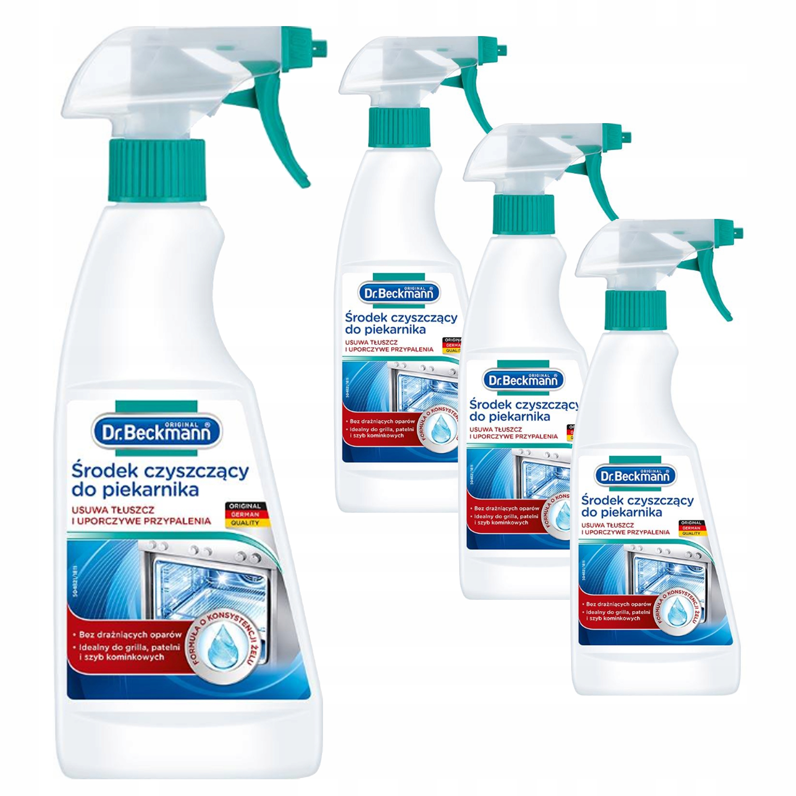 Levně Dr. Beckmann Gel na čištění trouby Grily Pánev 375 Ml Bez zápachu Eko