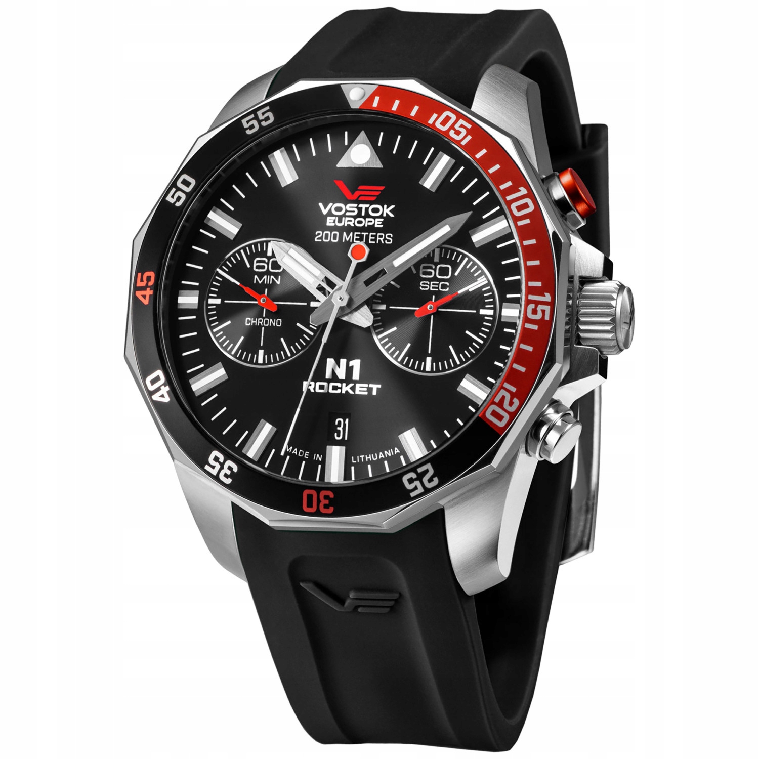 Pánské Hodinky Vostok Europe 6S21-225A707S černé