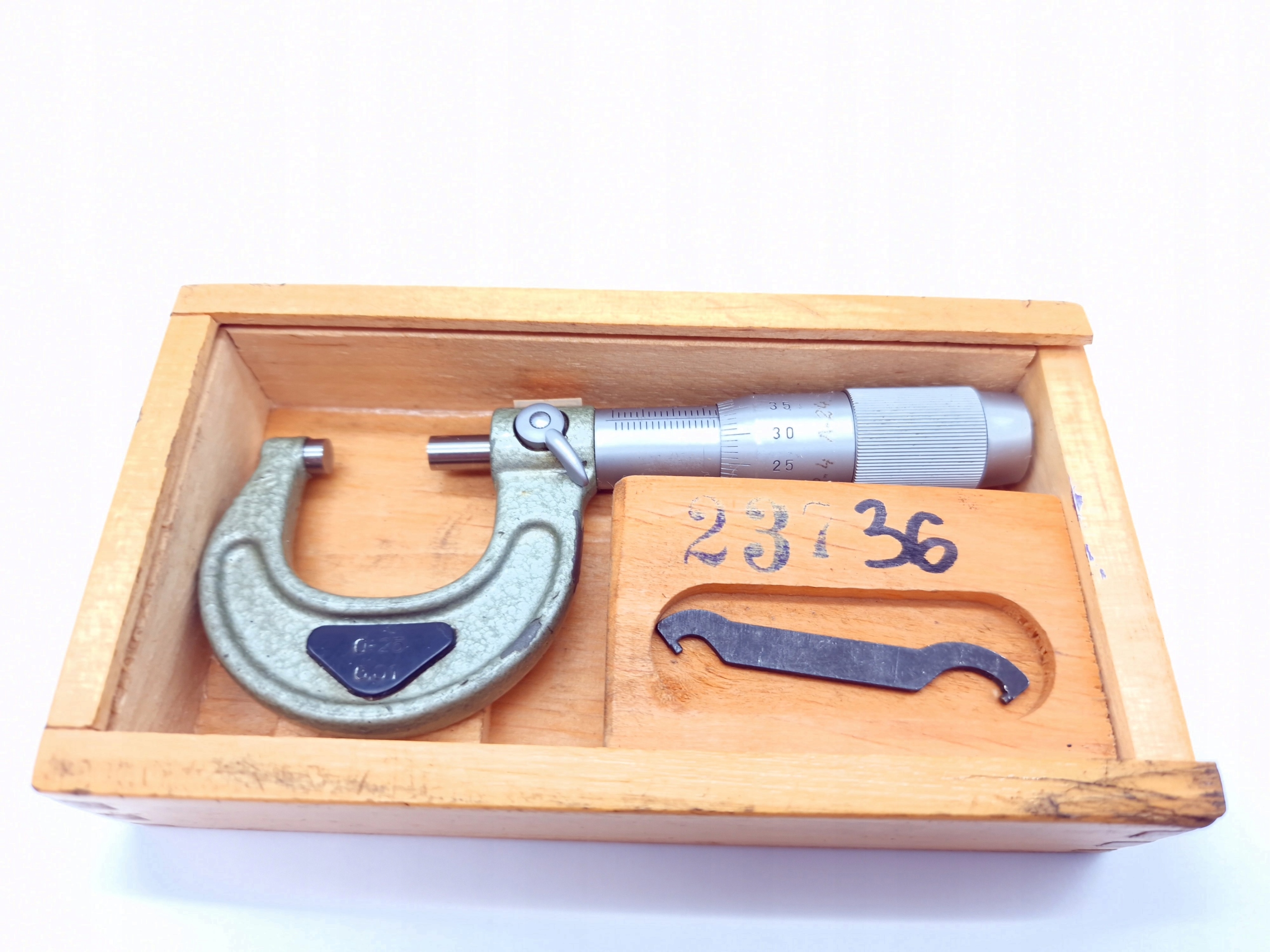 Наружный микрометр MMZb 0-25 FWP