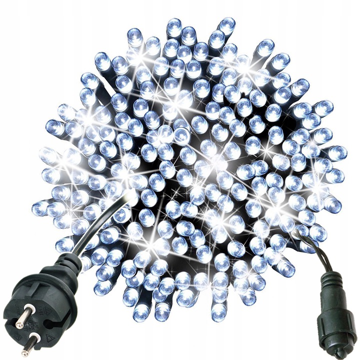 

Lampki Choinkowe Białe Zimne 300 Led Flash 22M