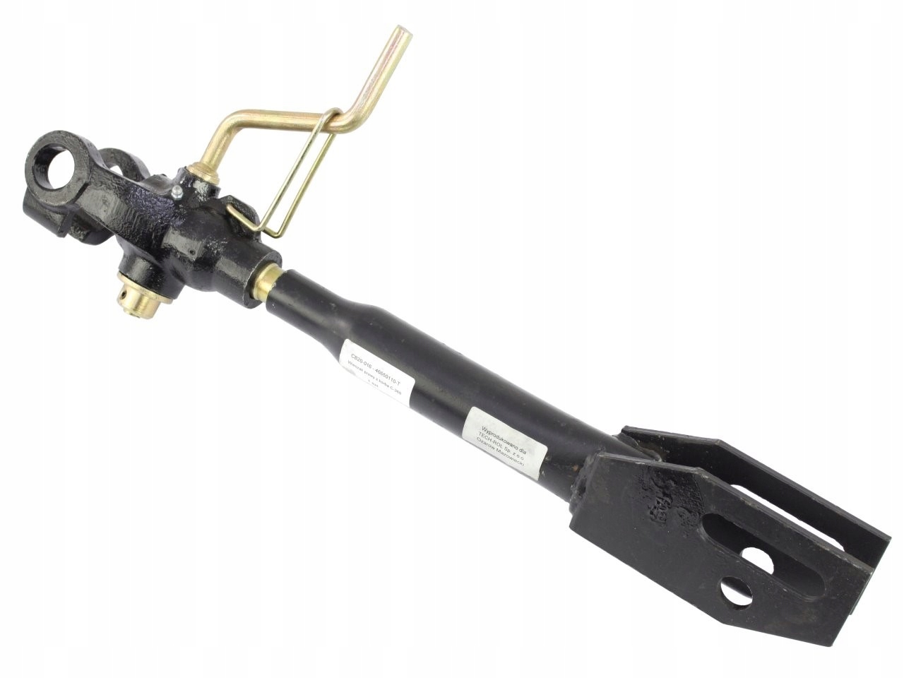 46650110 - ВЕШАЛКА ПРАВАЯ В СБОРЕ С КРИВОШИПОМ 46/65-011/0 466501