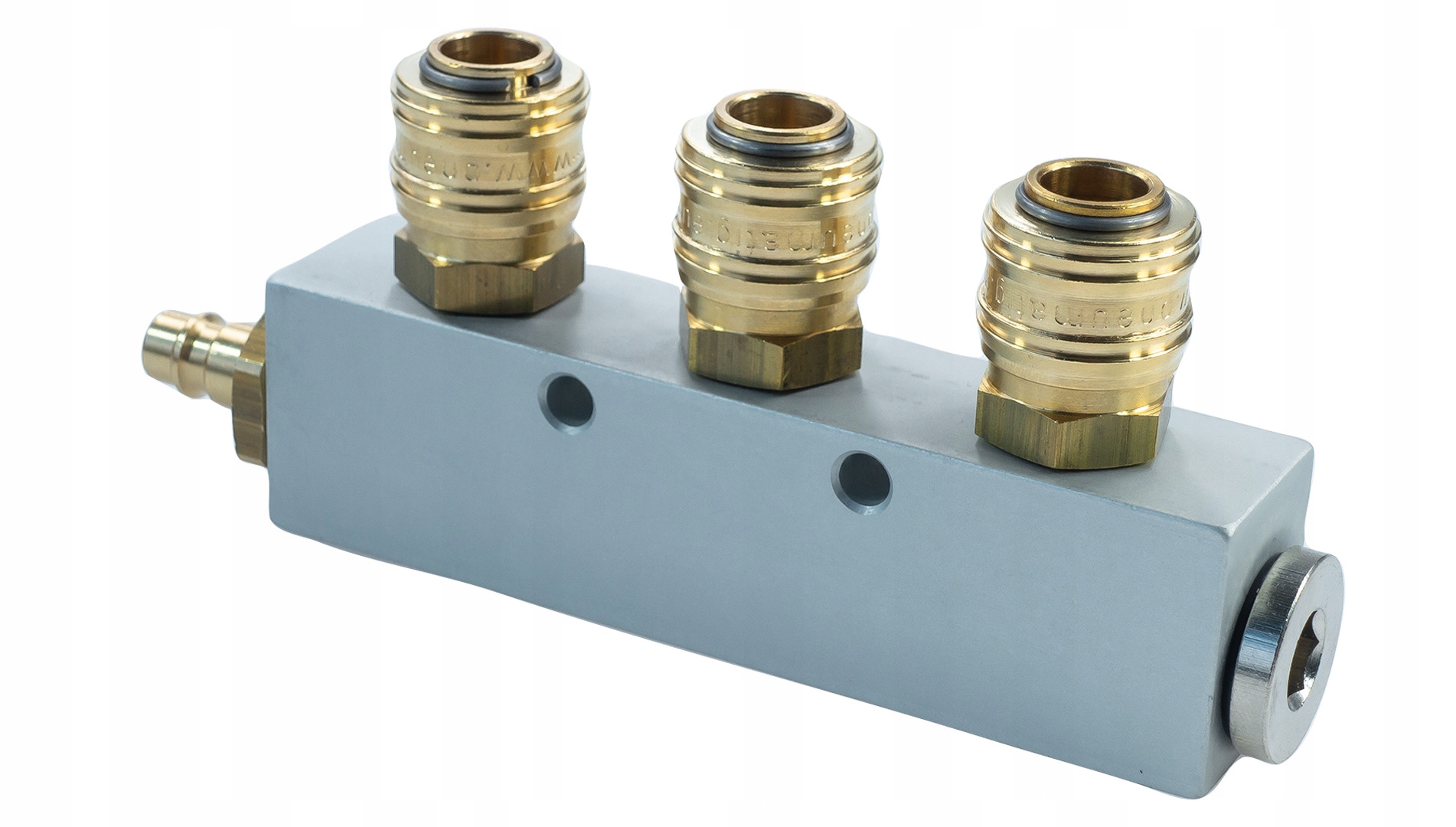 ROZDZIELACZ PNEUMATYCZNY LISTWA ROZDZIELAJĄCA 3 x SZYBKOZŁĄCZA