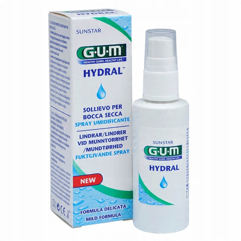 

Gum Hydral Spray Na Suchość w Jamie Ustnej 50 ml