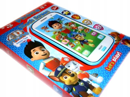 

telefon dotykowy Psi Patrol smart 4D Nagrywanie