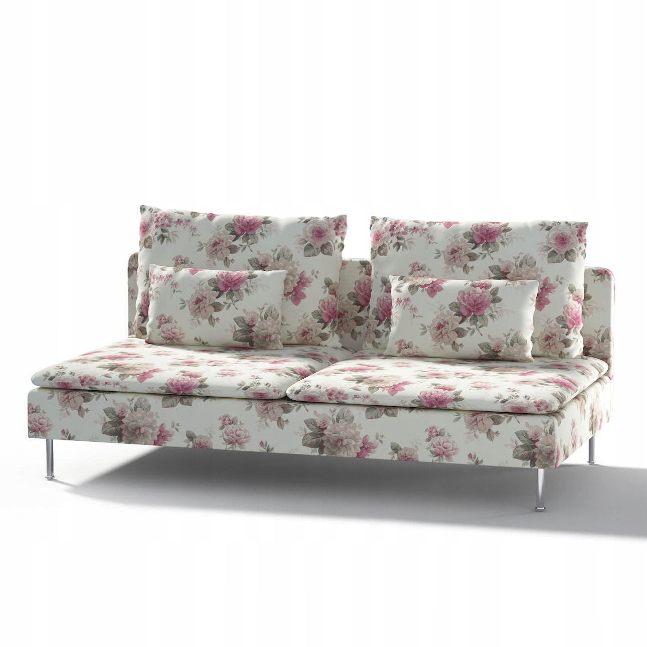 Dekoria obal na modul Söderhamn pro 3 osoby Ikea růžový