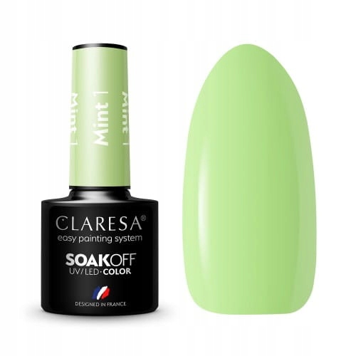 

Claresa Lakier Hybrydowy Mint 1 5g