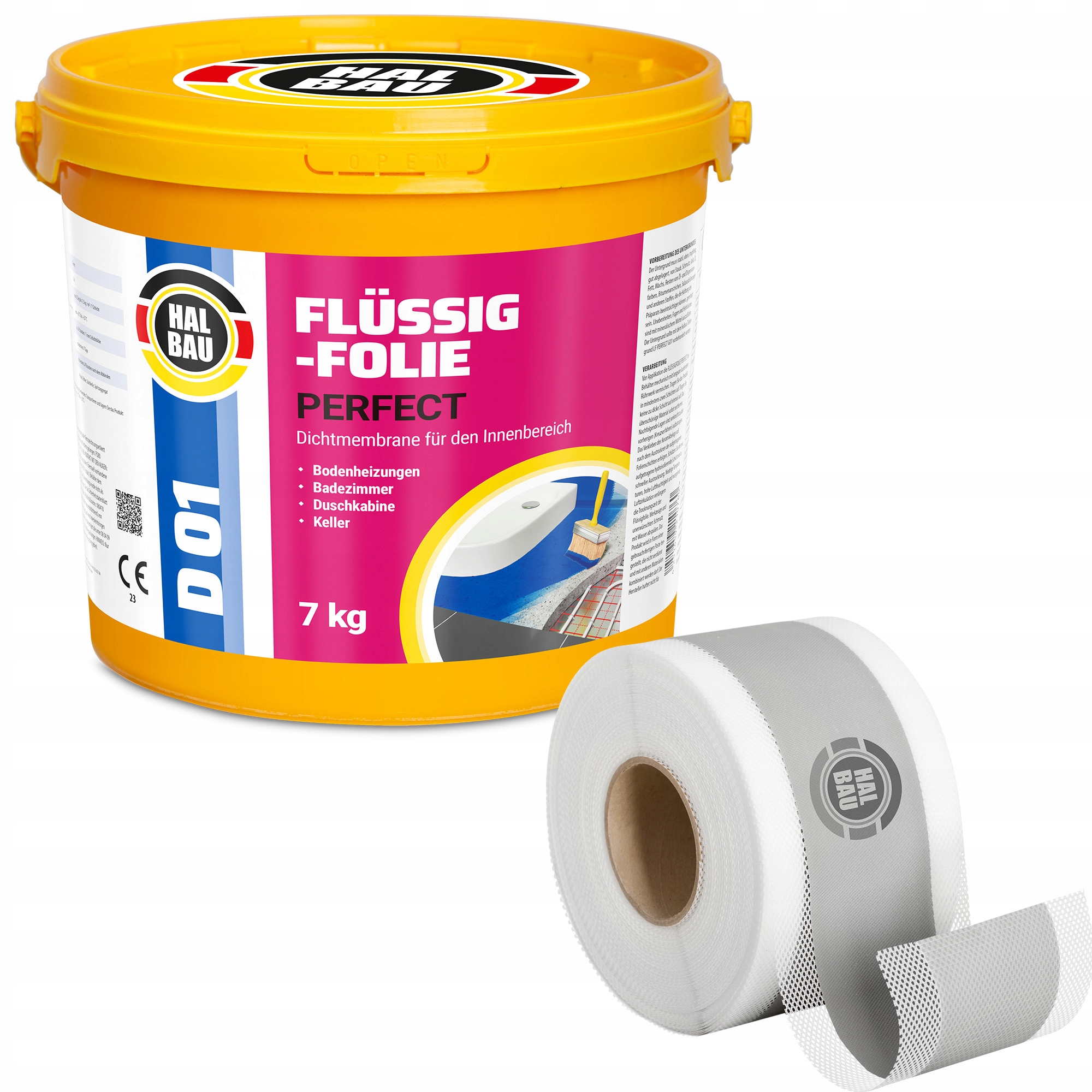 Fólie 7 kg Sada páska 10 m Hydroizolace