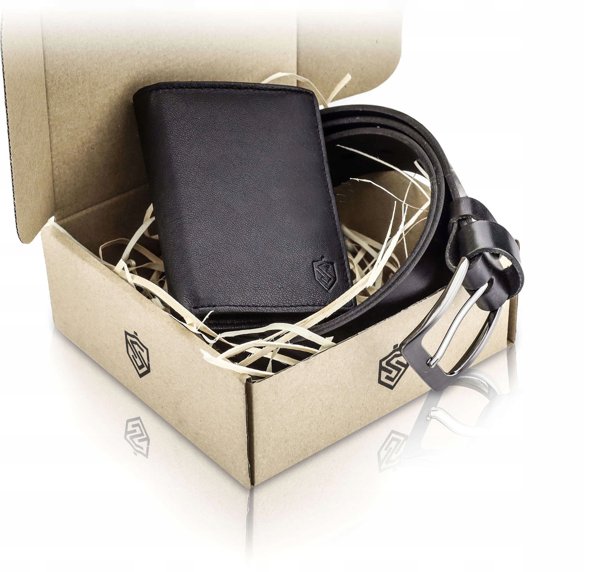 

Stevens Zestaw Prezentowy Portfel Pasek Męski Skór