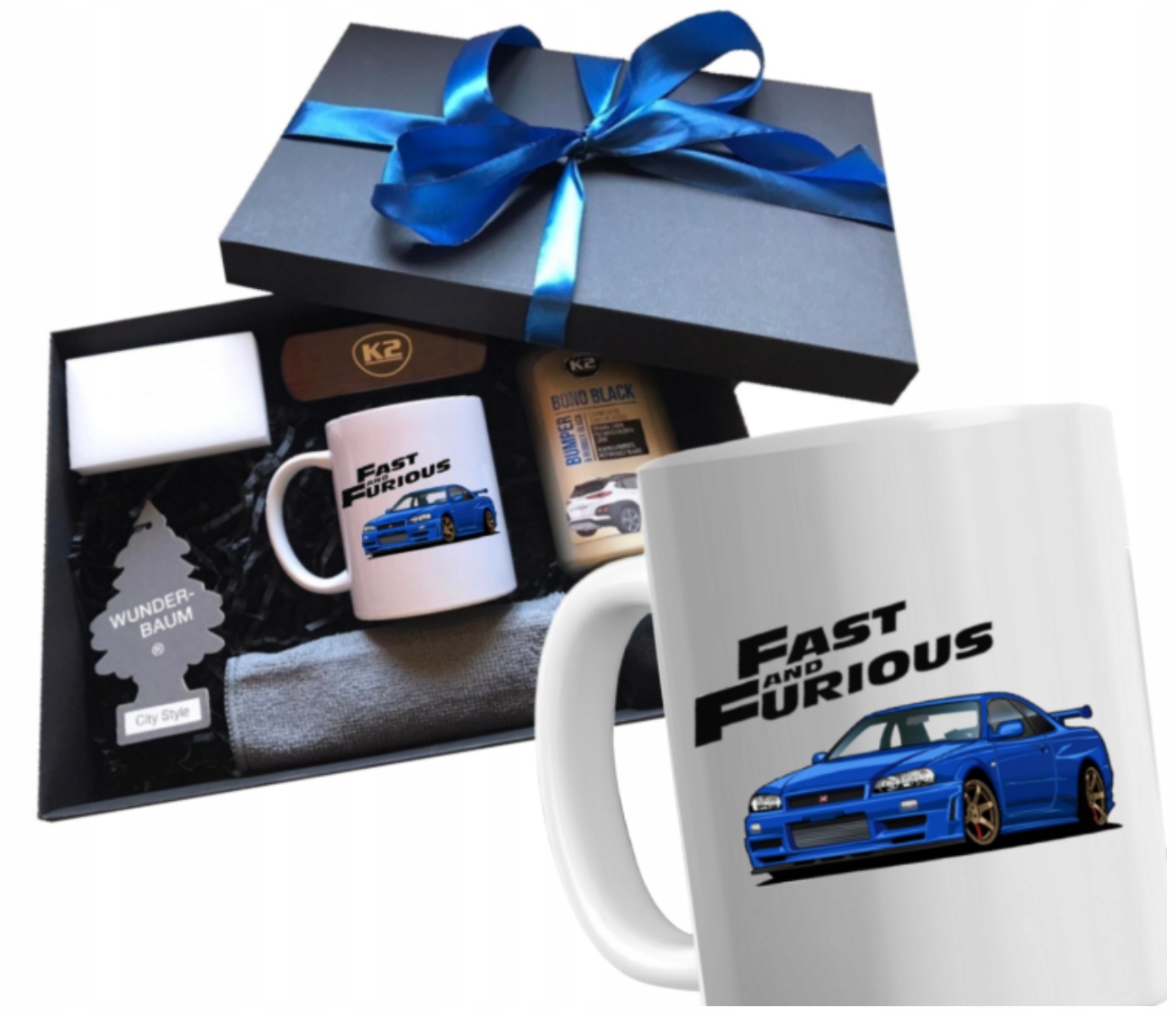 Sada hrnků Fast & Furious Skyline jako dárek pro kluka