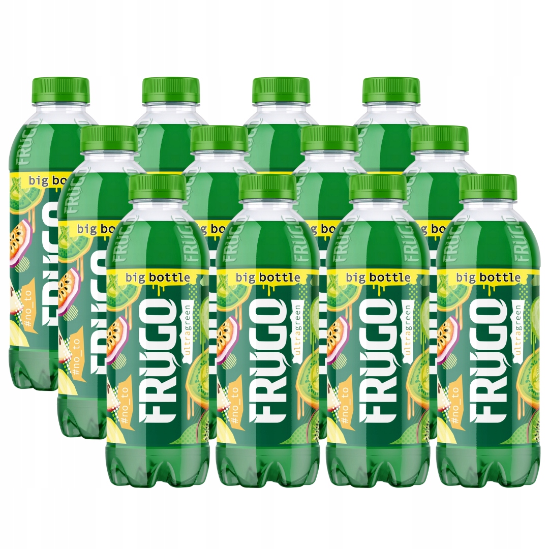 Levně Frugo Ultra Green Neperlivý víceplodý nápoj 1,1 l x 12 kusů
