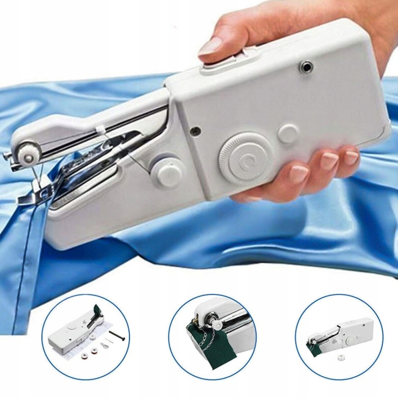 RĘCZNA MASZYNA DO SZYCIA NA BATERIE ZESTAW