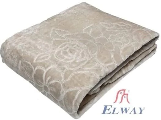 

Koc Elway Gruby Wytłaczany 160/210cm Kość Słoniowa