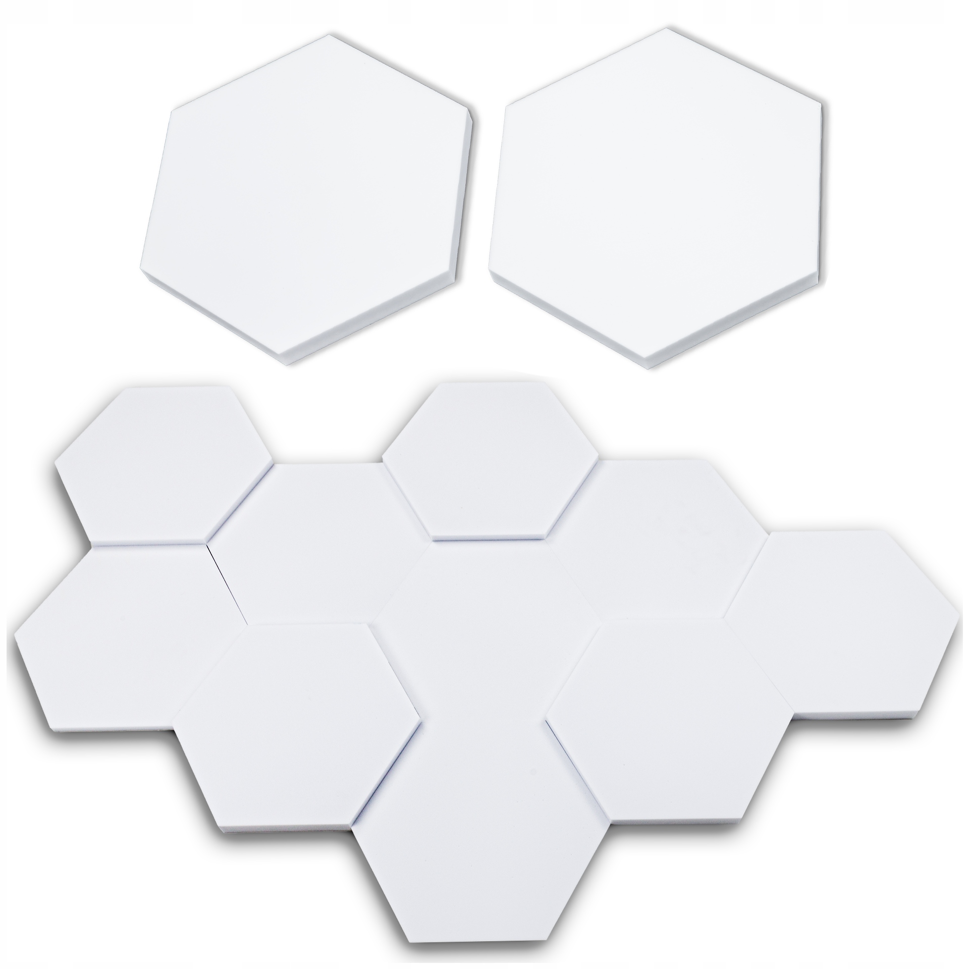 Šesťuholník Akustická zvukotesná pena Včelí Plást na stene, akustika