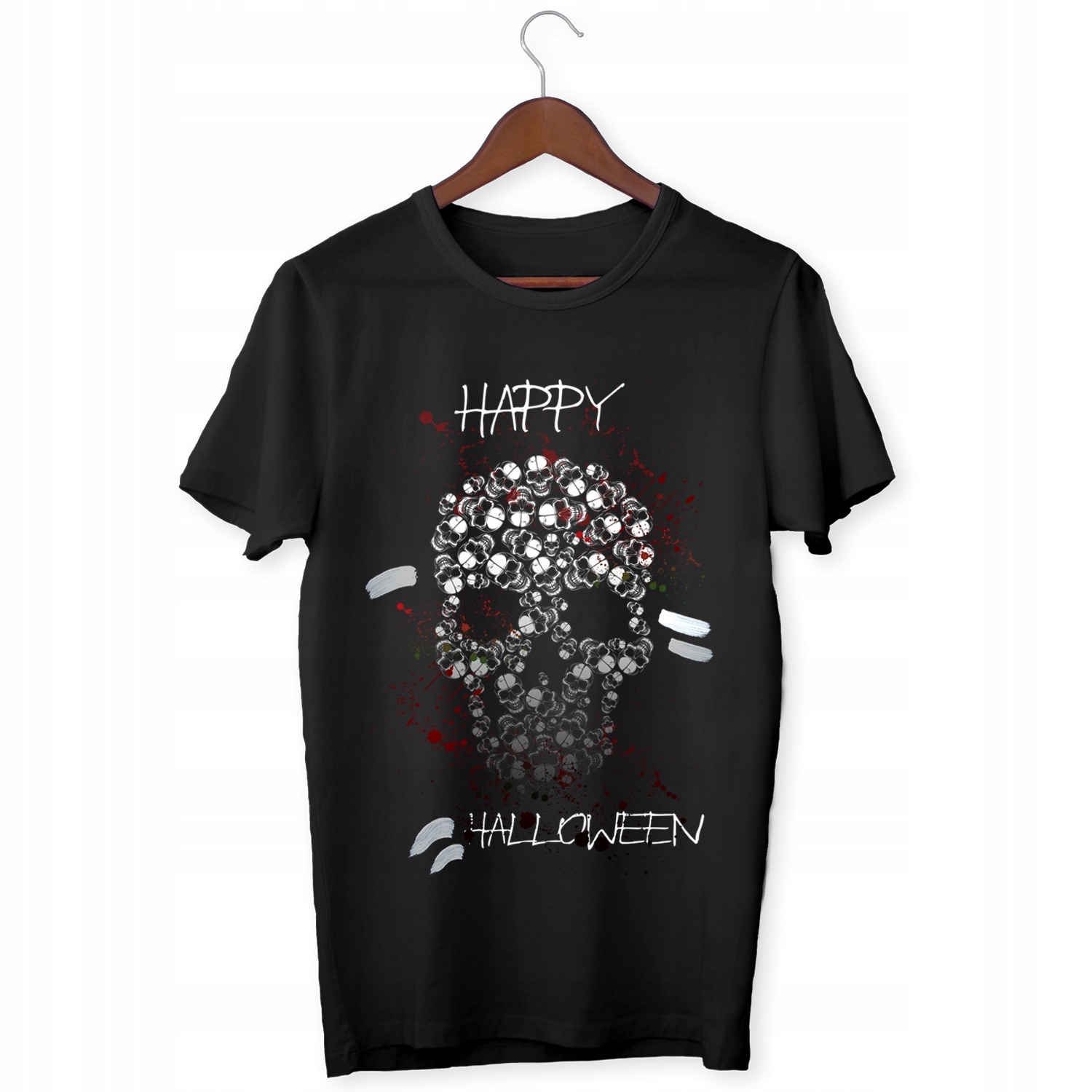 

Koszulka Czaszka Na Halloween Horror Czarna 3XL 46