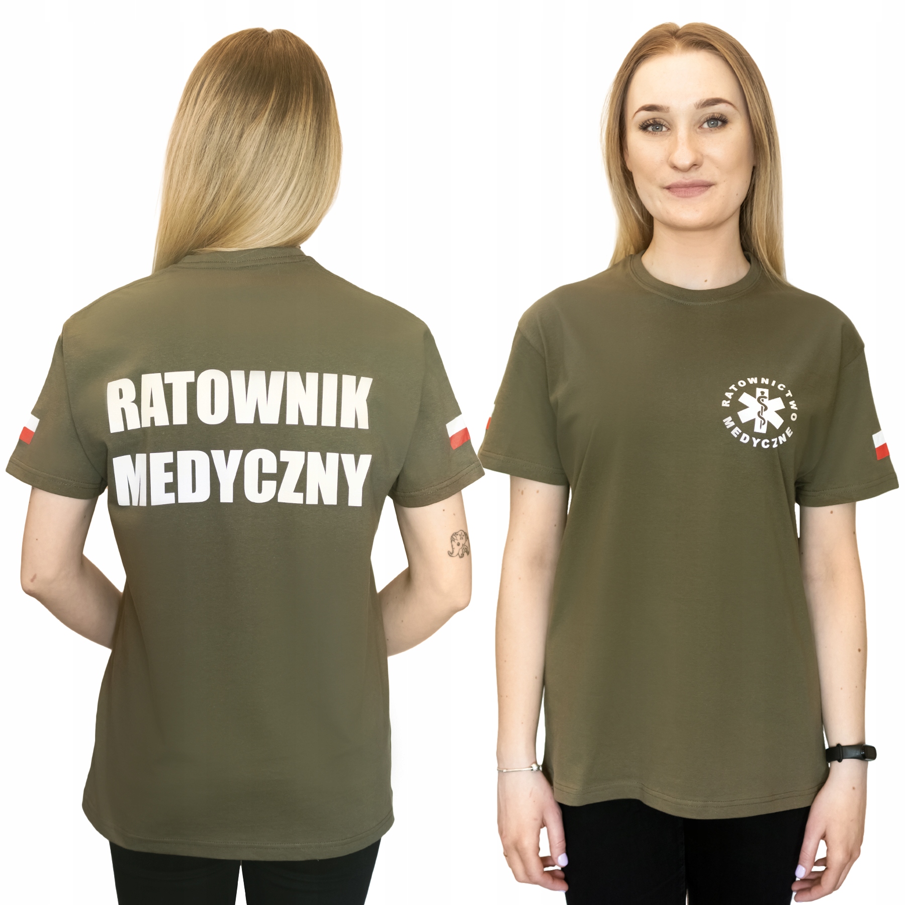 

Koszulka Ratownik Medyczny Olive T-shirt 190g M