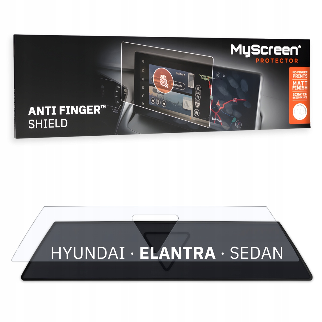 Matná fólie pro Hyundai Elantra Sedan 2014 2015 Air Control MyScreen