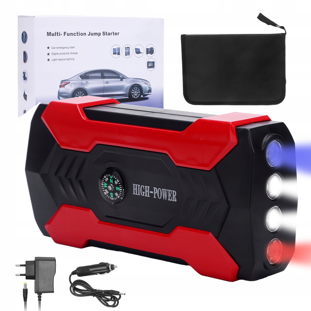 28000 mAh Startér Autostartovací Zařízení, Nouzová Powerbanka